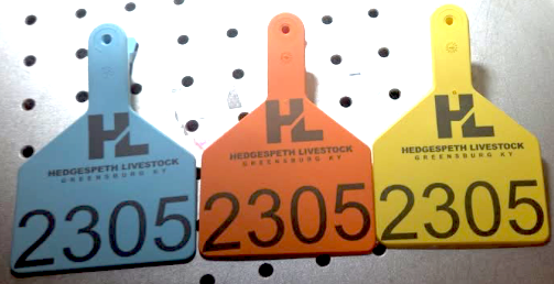 Cattle Ear Tag Samples